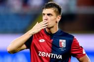 Krzysztof Piatek is currently leading the Serie A scoring chart